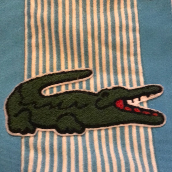 Lacoste/Izod Terry cloth beach bag - Picture 2 of 14